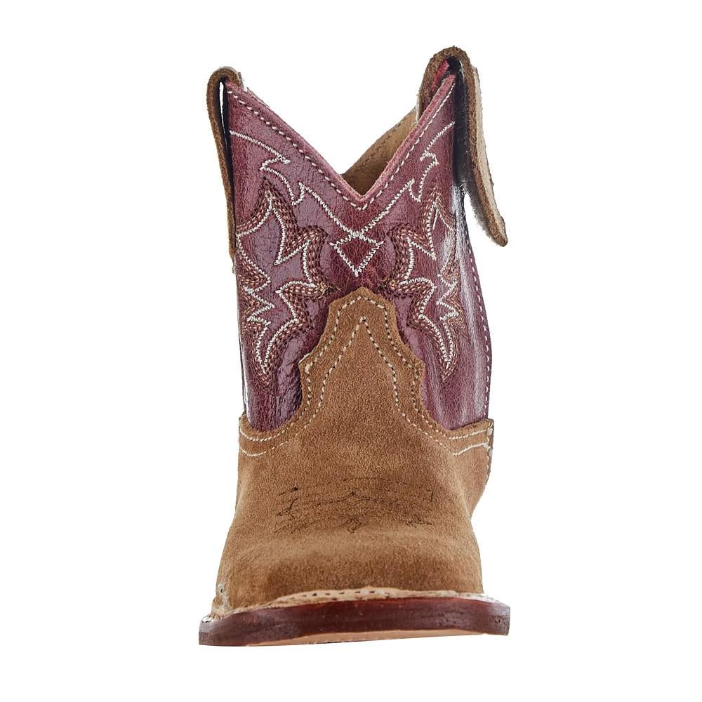 Roper NRS Exclusive Infant Footwear Suede Vamp Red Shaft Cowboy Boot 5 Roper NRS Exclusive Infant Footwear Suede Vamp Red Shaft Cowboy Boot - Image 5