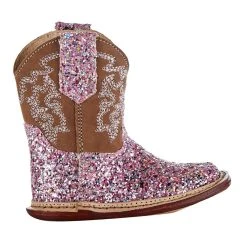 Roper NRS Exclusive Infant Footwear Pink Glitter Cowgirl Boot -Ariat Sales Store 09 016 0199 0003 4