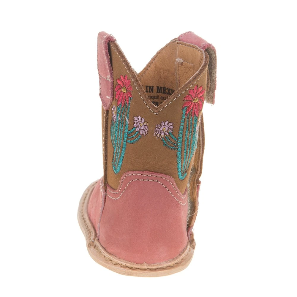 Roper Footwear Infant Cowbaby Cactus Pink Boot 5 Roper Footwear Infant Cowbaby Cactus Pink Boot - Image 5