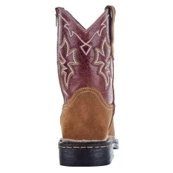 Roper NRS Exclusive Toddler Suede Vamp Red Shaft Cowboy Boots 7 Roper NRS Exclusive Toddler Suede Vamp Red Shaft Cowboy Boots -Ariat Sales Store 09 017 0199 0001 3