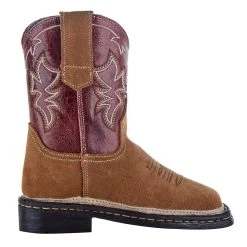 Roper NRS Exclusive Toddler Suede Vamp Red Shaft Cowboy Boots 8 Roper NRS Exclusive Toddler Suede Vamp Red Shaft Cowboy Boots -Ariat Sales Store 09 017 0199 0001 4