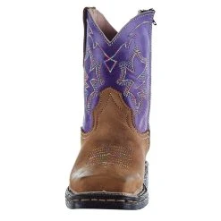 Roper NRS Exclusive Toddler Footwear Tan Vamp Purple Shaft Cowgirl Boot 9 Roper NRS Exclusive Toddler Footwear Tan Vamp Purple Shaft Cowgirl Boot -Ariat Sales Store 09 017 0199 0002 5