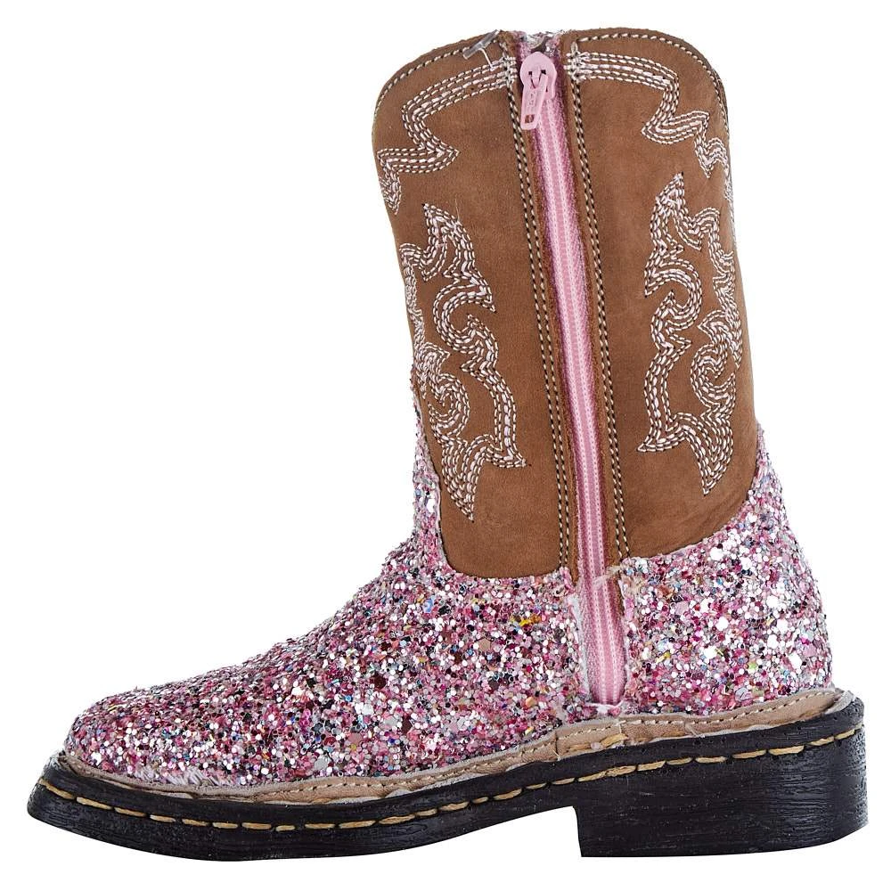Roper NRS Footwear Exclusive Toddler Glitter Cowgirl Boot 2 Roper NRS Footwear Exclusive Toddler Glitter Cowgirl Boot - Image 2