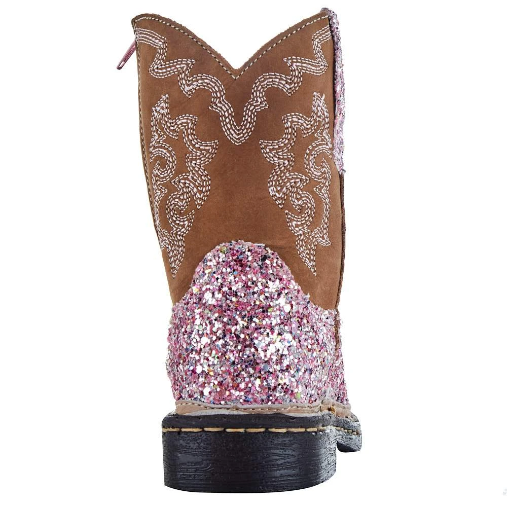 Roper NRS Footwear Exclusive Toddler Glitter Cowgirl Boot 3 Roper NRS Footwear Exclusive Toddler Glitter Cowgirl Boot - Image 3