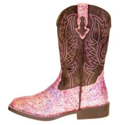 Roper Footwear Girls Pink Glitter Boot -Ariat Sales Store 09 018 1225 2062 2
