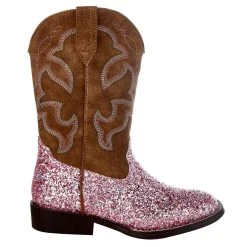 Roper NRS Exclusive Youth Footwear Pink Glitter Boot -Ariat Sales Store 09 018 1225 2961 3