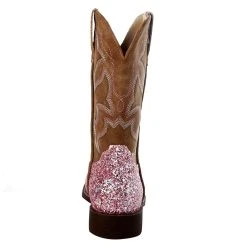 Roper NRS Exclusive Youth Footwear Pink Glitter Boot -Ariat Sales Store 09 018 1225 2961 4