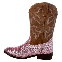 Roper NRS Exclusive Youth Footwear Pink Glitter Boot -Ariat Sales Store 09 018 1225 2961 5