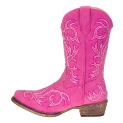 Roper Footwear Kids Roper Riley Pink 9in. Snip Toe -Ariat Sales Store 09 018 1566 2422 2