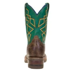 Roper Kids Roper Green Pattern Top Square Toe Boot -Ariat Sales Store 09 018 7019 1620 3