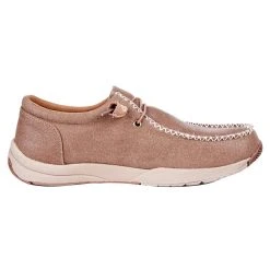 Roper Men`s Clearcut Low Tan Canvas Slip On Casual Shoe -Ariat Sales Store 09 020 1663 2833 51