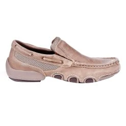 Roper Footwear Men's Roper Skipper Tan Suede Driving Moc Slip On -Ariat Sales Store 09 020 1775 2841 5