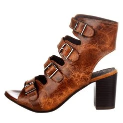 Roper Womens Footwear Milo Brown Vintage Leather Heel -Ariat Sales Store 09 021 0946 2731 3