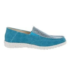 Roper Footwear Womens Turquoise Canvas Slip On Moc 9 Roper Footwear Womens Turquoise Canvas Slip On Moc -Ariat Sales Store 09 021 1794 2976 5