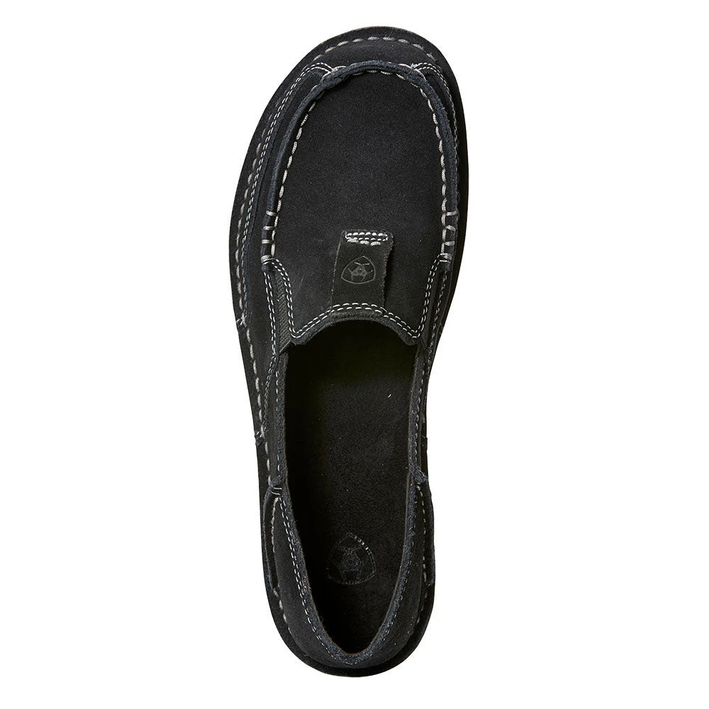Ariat Ladies Black Suede Cruisers 4 Ariat Ladies Black Suede Cruisers - Image 4
