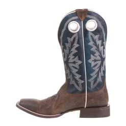 Ariat Men's Circuit Champ Woodsmoke 13in. Deep Azul Top Square Toe Cowboy Boots -Ariat Sales Store 10029686 2