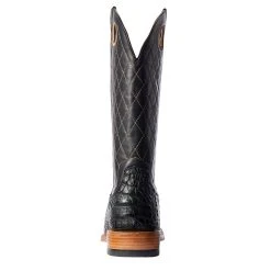 Relentless By Ariat Men's Ariat Relentless Winner Circle Black Caiman 13in. Black Top Cowboy Boot 7 Relentless By Ariat Men's Ariat Relentless Winner Circle Black Caiman 13in. Black Top Cowboy Boot -Ariat Sales Store 10031458 2