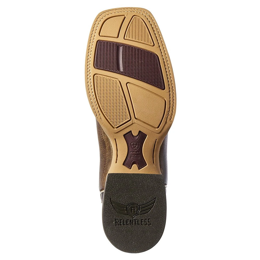 Ariat Men's Relentless Record Setter Tobacco Toffee 13in. Edgy Green Top Cowboy Boot 5 Ariat Men's Relentless Record Setter Tobacco Toffee 13in. Edgy Green Top Cowboy Boot - Image 5