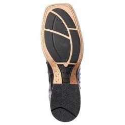 Ariat Men's Ariat Barker Black Full Quill Ostrich 11in. Liberty Black Top Cowboy Boots -Ariat Sales Store 10031577 4