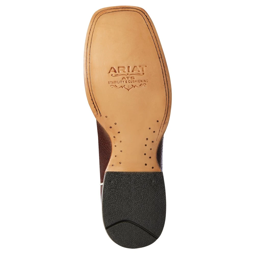 Ariat Men's Storm Bottle Brown 12in. Cool Blue Top Cowboy Boot 5 Ariat Men's Storm Bottle Brown 12in. Cool Blue Top Cowboy Boot - Image 5