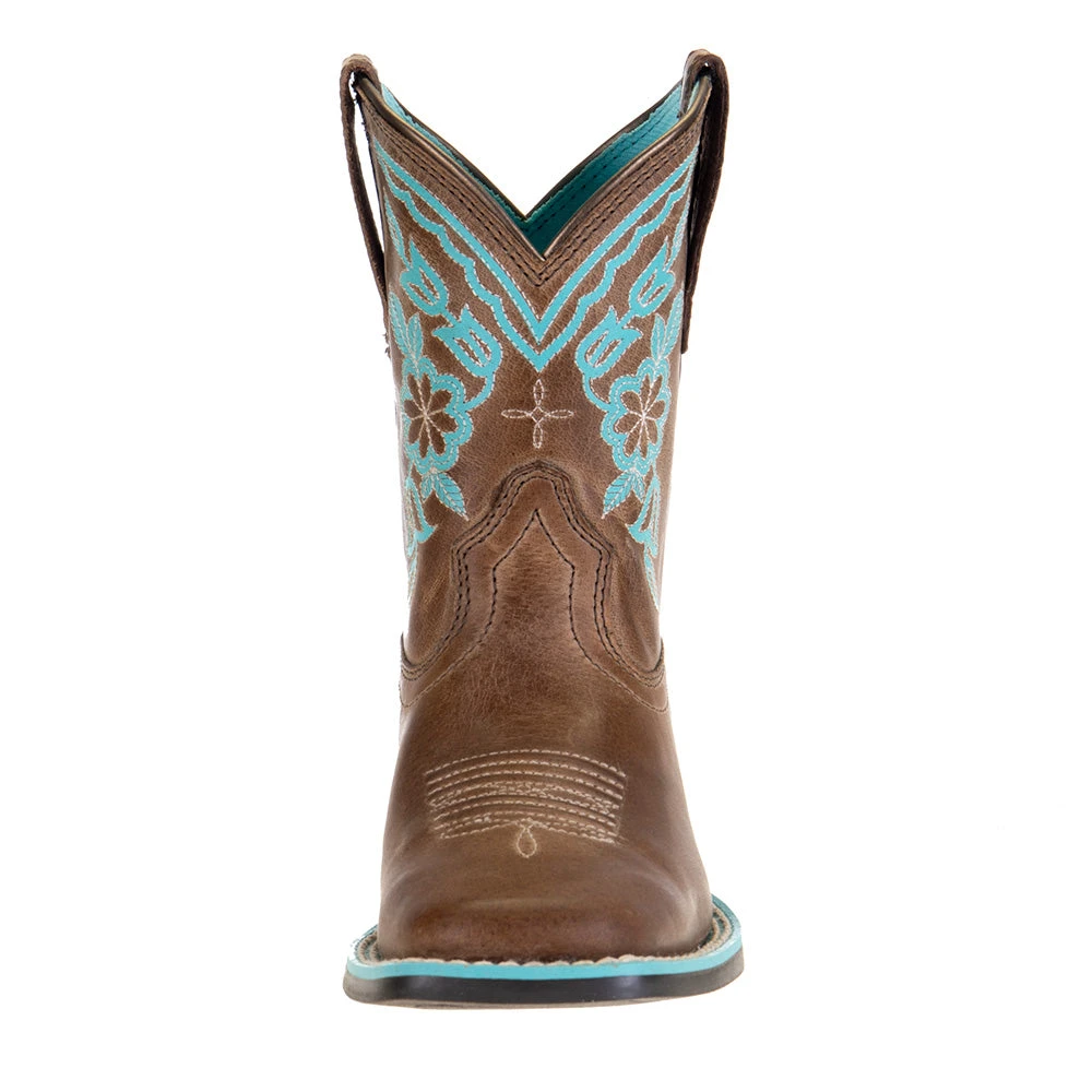 Ariat Kids Cattle Cate Distressed Brown 10034067 2 Ariat Kids Cattle Cate Distressed Brown 10034067 - Image 2