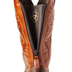 Ariat Men's Hybrid Big Boy Earth 13in. Orange Top Square Toe Boots 9 Ariat Men's Hybrid Big Boy Earth 13in. Orange Top Square Toe Boots -Ariat Sales Store 10035925 3