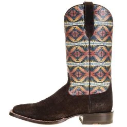 Ariat Men's Ariat Pendleton Dark Coffee 13in. Night Dance Top Square Toe Boot 7 Ariat Men's Ariat Pendleton Dark Coffee 13in. Night Dance Top Square Toe Boot -Ariat Sales Store 10038228 2