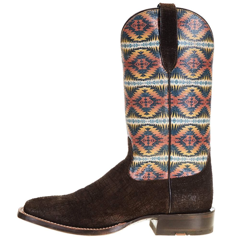Ariat Men's Ariat Pendleton Dark Coffee 13in. Night Dance Top Square Toe Boot 3 Ariat Men's Ariat Pendleton Dark Coffee 13in. Night Dance Top Square Toe Boot - Image 3