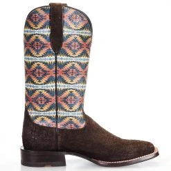 Ariat Men's Ariat Pendleton Dark Coffee 13in. Night Dance Top Square Toe Boot 9 Ariat Men's Ariat Pendleton Dark Coffee 13in. Night Dance Top Square Toe Boot -Ariat Sales Store 10038228 4