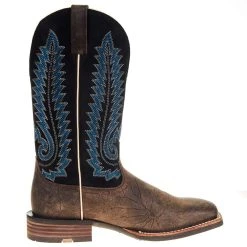 Ariat Men's Ariat Creston Stone 13in. Black Barrel Top Square Toe Boot 9 Ariat Men's Ariat Creston Stone 13in. Black Barrel Top Square Toe Boot -Ariat Sales Store 10038262 4