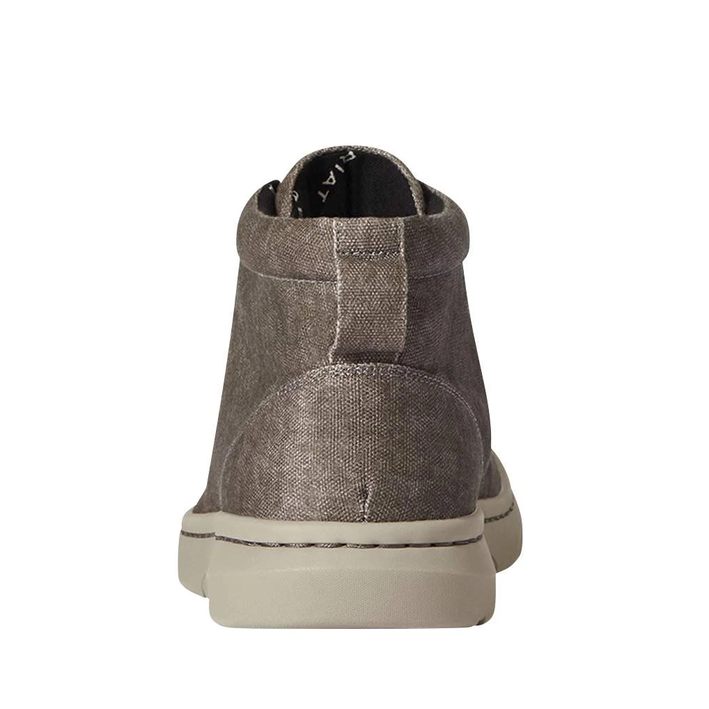 Ariat Men's Ariat Hilo Mid Stretch Charcoal Canvas Shoe 3 Ariat Men's Ariat Hilo Mid Stretch Charcoal Canvas Shoe - Image 3