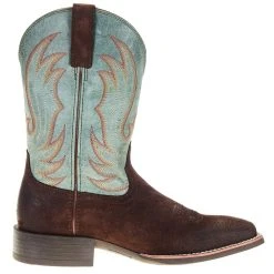 Ariat Men's Sport Cason Mahogany Suede 11in. Creek Water Top Boot -Ariat Sales Store 10038360 4