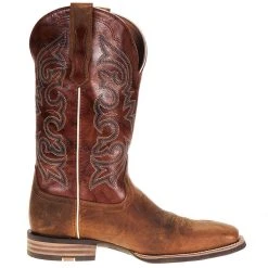 Ariat Men's Everlite Go Getter Sorrel Crunch 13in. Blush Red Top Square Toe Boot -Ariat Sales Store 10038369 4