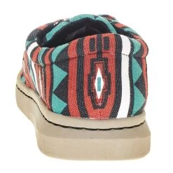 Ariat Men's Ariat Hilo Stretch Red Turquoise Aztec Canvas Shoe -Ariat Sales Store 10038390 3