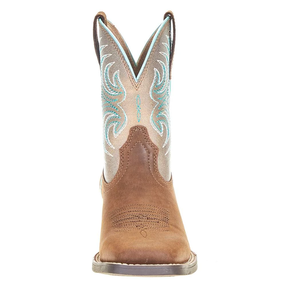 Ariat Youth Metallic Bronze Cowboy Boot 2 Ariat Youth Metallic Bronze Cowboy Boot - Image 2