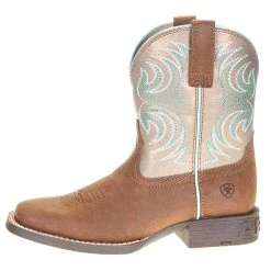 Ariat Youth Metallic Bronze Cowboy Boot 7 Ariat Youth Metallic Bronze Cowboy Boot -Ariat Sales Store 10038443 2