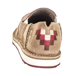 Ariat Women's Ariat Brown Bomber Crackled White Deco Cruiser -Ariat Sales Store 10038485 3