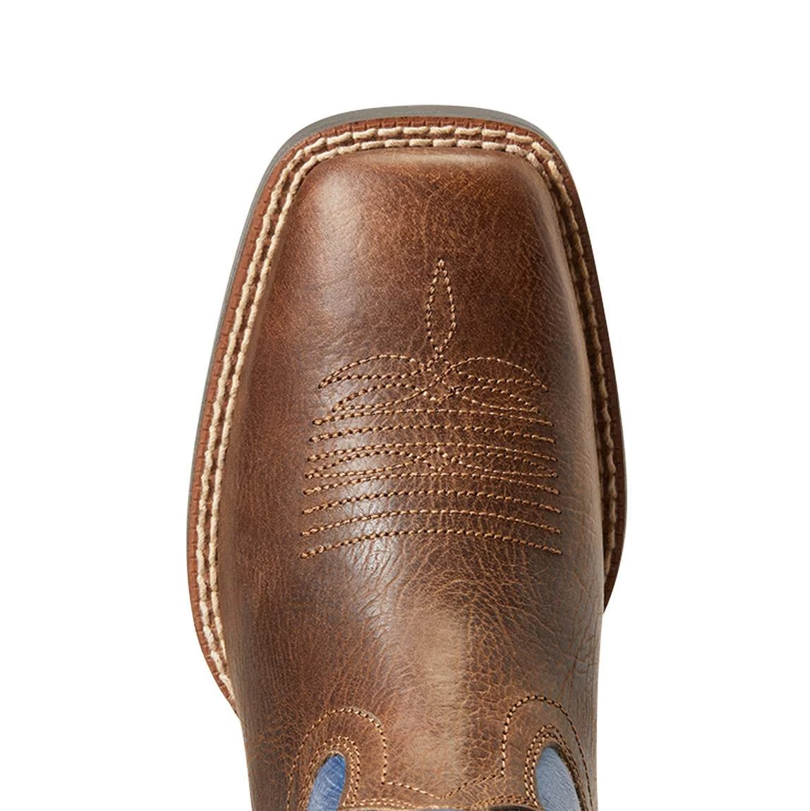 Ariat Youth Koel Venttek Rust And Daring Indigo Cowboy Boot 5 Ariat Youth Koel Venttek Rust And Daring Indigo Cowboy Boot - Image 5