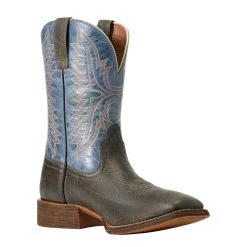 Ariat Men`s Grey/Blue Sport Square Toe Western Boot 8 Ariat Men`s Grey/Blue Sport Square Toe Western Boot -Ariat Sales Store 10040276 3