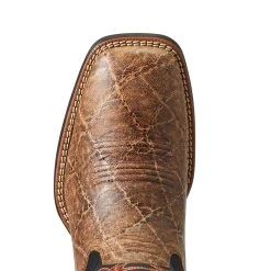Ariat Men's Brown Sport Elephant Print Square Toe Western Boot -Ariat Sales Store 10040277 4