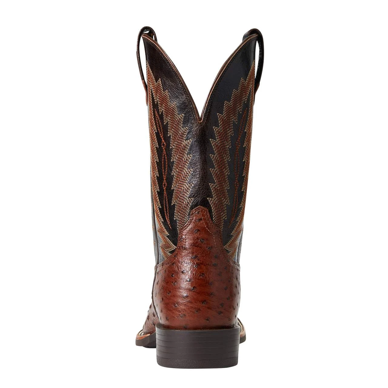 Ariat Men`s Quantum Primo Antique Tobac FQ Ostrich 11in. Thunder Brown Top Square Toe Boots 3 Ariat Men`s Quantum Primo Antique Tobac FQ Ostrich 11in. Thunder Brown Top Square Toe Boots - Image 3