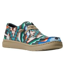 Ariat Men`s Stretch Lace Multi Aztec Print Casual Shoe -Ariat Sales Store 10040441 3