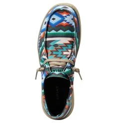 Ariat Men`s Stretch Lace Multi Aztec Print Casual Shoe -Ariat Sales Store 10040441 4