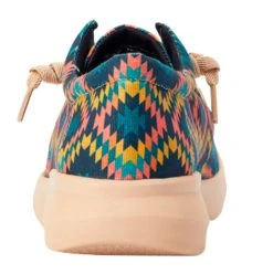 Ariat Mens Hilo Stretch Blue Aztec Casual Shoe -Ariat Sales Store 10042502 04