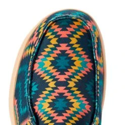 Ariat Mens Hilo Stretch Blue Aztec Casual Shoe -Ariat Sales Store 10042502 05