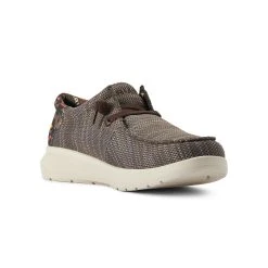 Ariat Men`s Hilo Stretch Lace Heathered Brown Aztec Print -Ariat Sales Store 10042507 03
