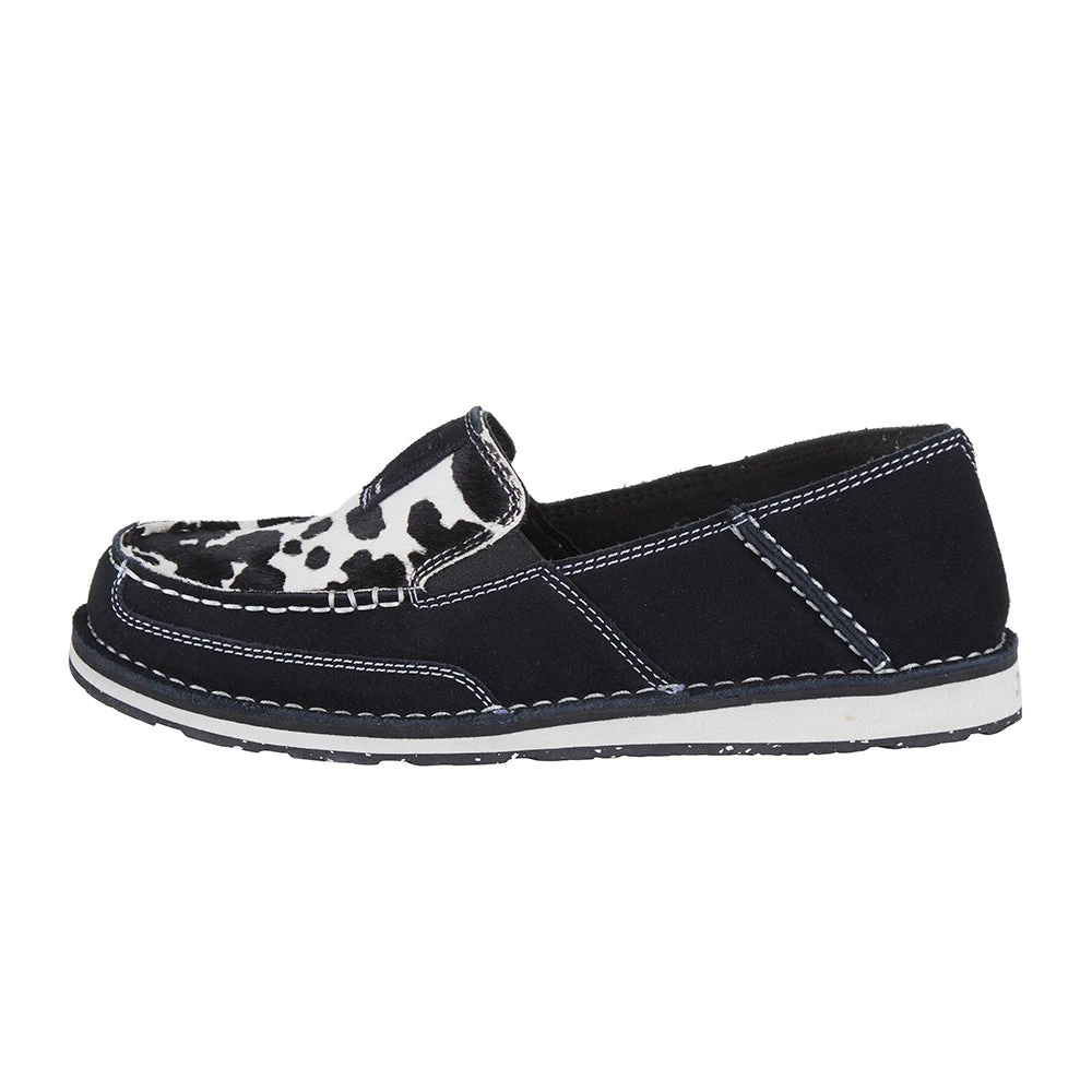 Ariat Women's Black And White Suede Cruiser 3 Ariat Women's Black And White Suede Cruiser - Image 3