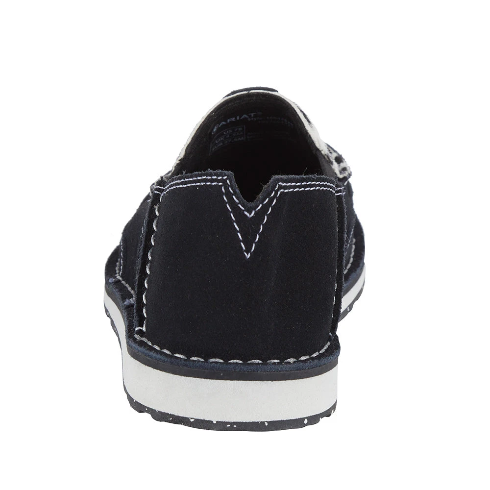 Ariat Women's Black And White Suede Cruiser 4 Ariat Women's Black And White Suede Cruiser - Image 4