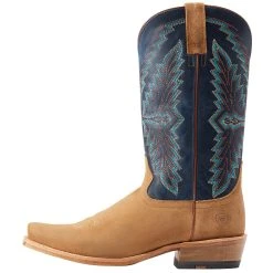 Ariat Mens Futurity Showman Dijon Roughout Navy Top Cutter Toe -Ariat Sales Store 10044499 031