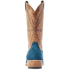 Ariat Men's Futurity Showman Navy Roughout Brown Top Cowboy Boot -Ariat Sales Store 10044550 04